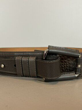 Worth | Accessories | New Worth Black Italian Leather Belt  display picture 3